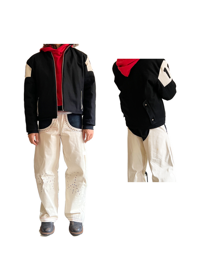Contrast Double Knee Chaps SAMPLE